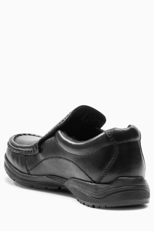 Black Sporty Loafers (Older Boys)